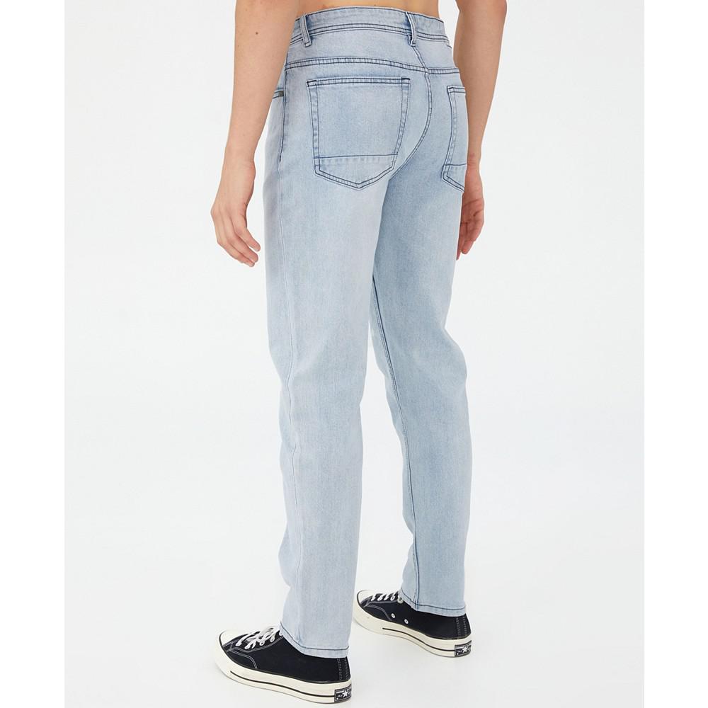 Men's Slim Straight Jeans商品第2张图片规格展示