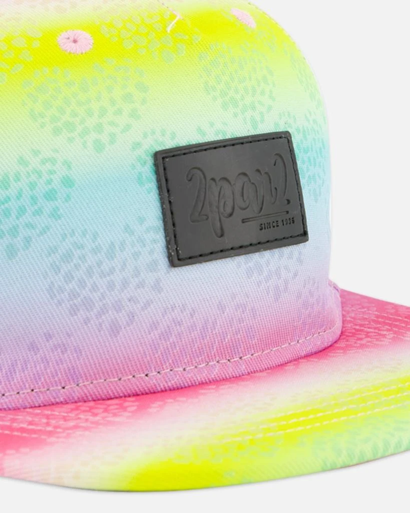 商品Deux par Deux|Printed Cap Gradient Rainbow,价格¥270,第4张图片详细描述