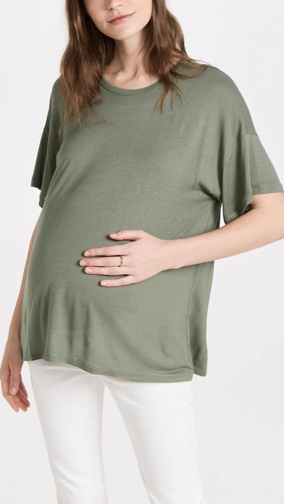 商品HATCH|HATCH 平纹针织哺乳 T 恤,价格¥175,第2张图片详细描述