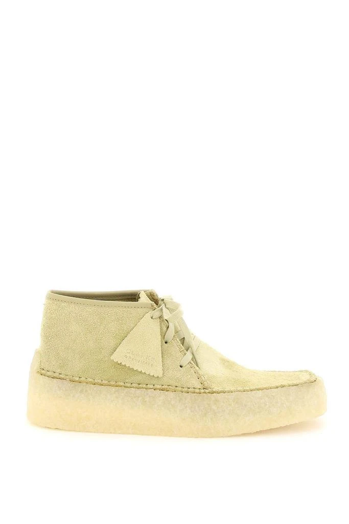 商品Clarks|Clarks originals suede leather 'caravan' lace-up shoes,价格¥1139,第1张图片