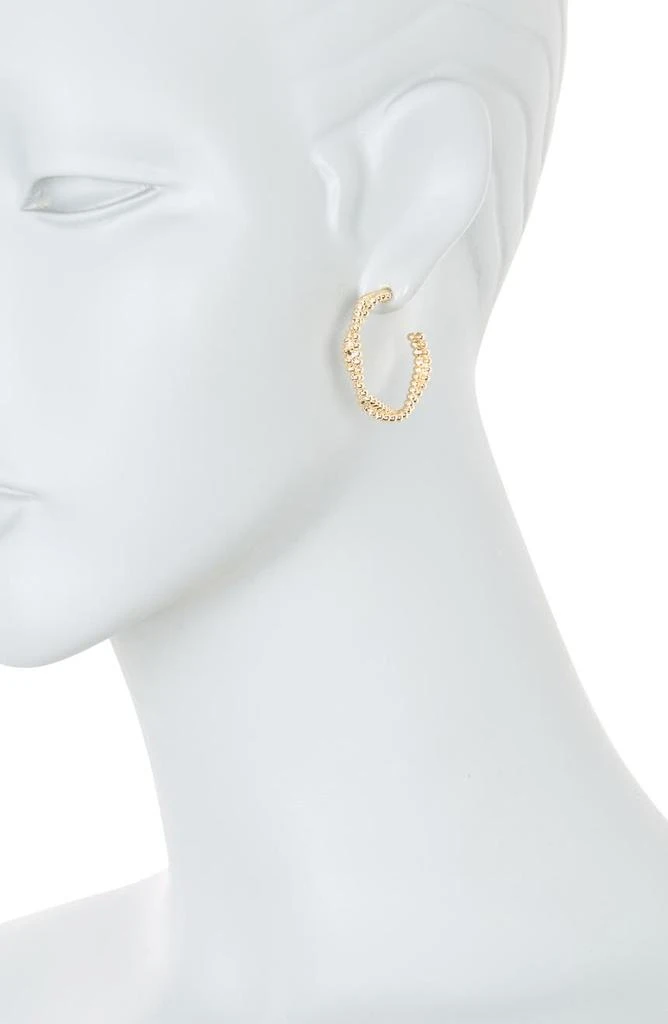 商品Loren Olivia|Ball Hoop Earrings - Set of 3,价格¥75,第2张图片详细描述