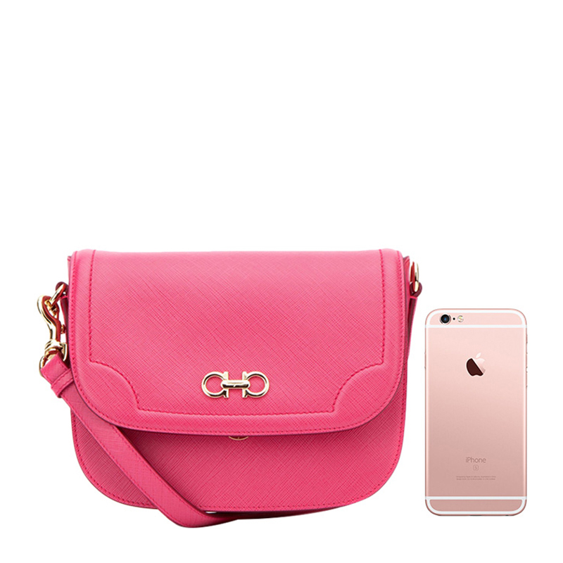Salvatore Ferragamo 菲拉格慕 女士单肩斜挎包 21-F890-0644078商品第2张图片规格展示