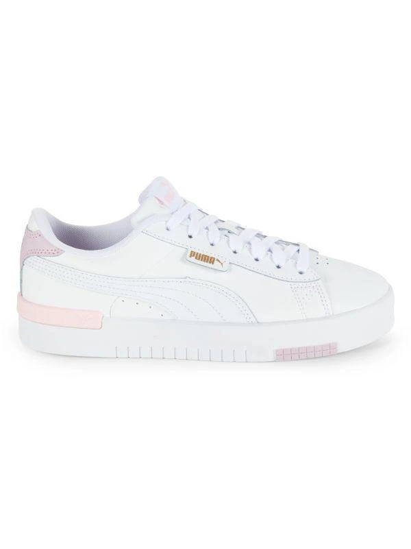 商品Puma|Jada Leather Platform Sneakers,价格¥402,第1张图片