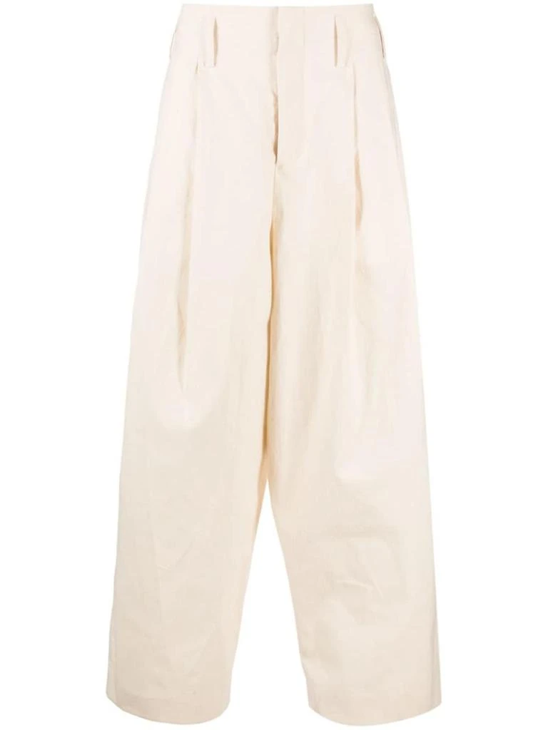 商品Kenzo|KENZO ZOOT SUIT PLEATED PANT CLOTHING,价格¥2223,第1张图片