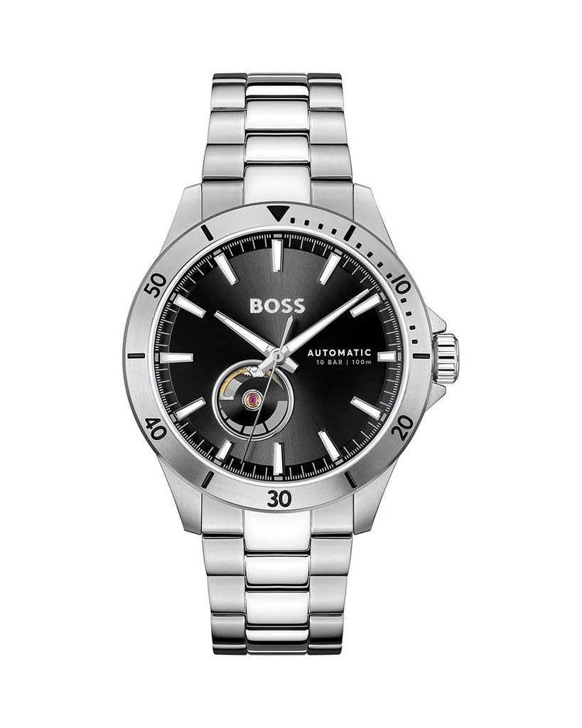 商品Hugo Boss|Troper Automatic Watch, 43mm,价格¥2647,第1张图片