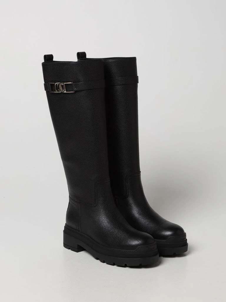 商品Salvatore Ferragamo|Ferragamo Ryder hammered leather boots,价格¥8950,第2张图片详细描述
