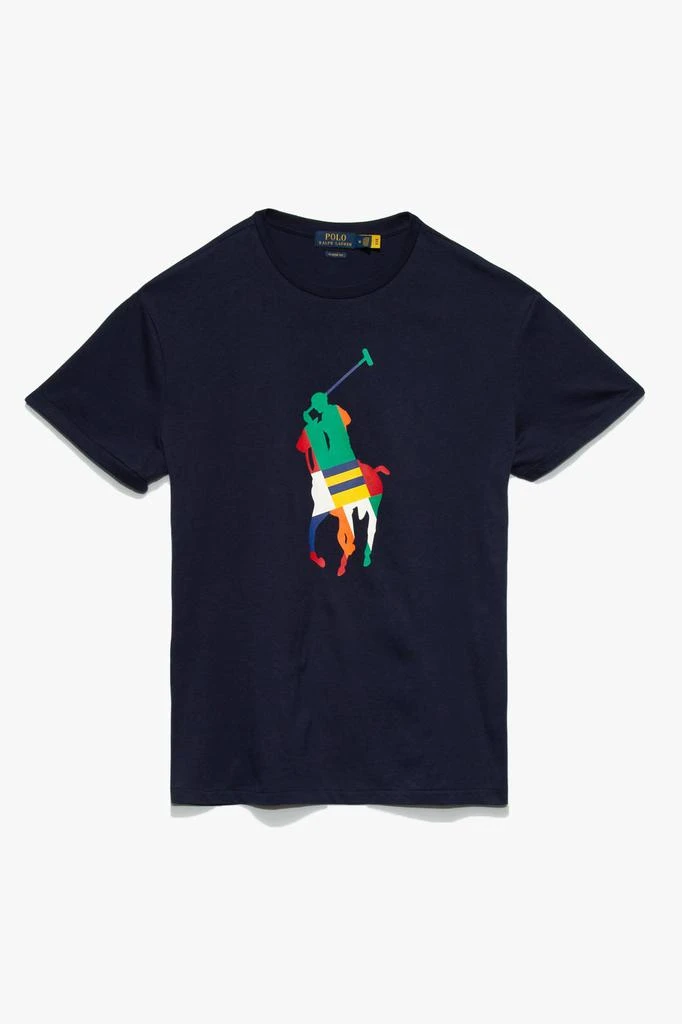 商品Ralph Lauren|Polo Colorblock Horse T-Shirt,价格¥189,第1张图片