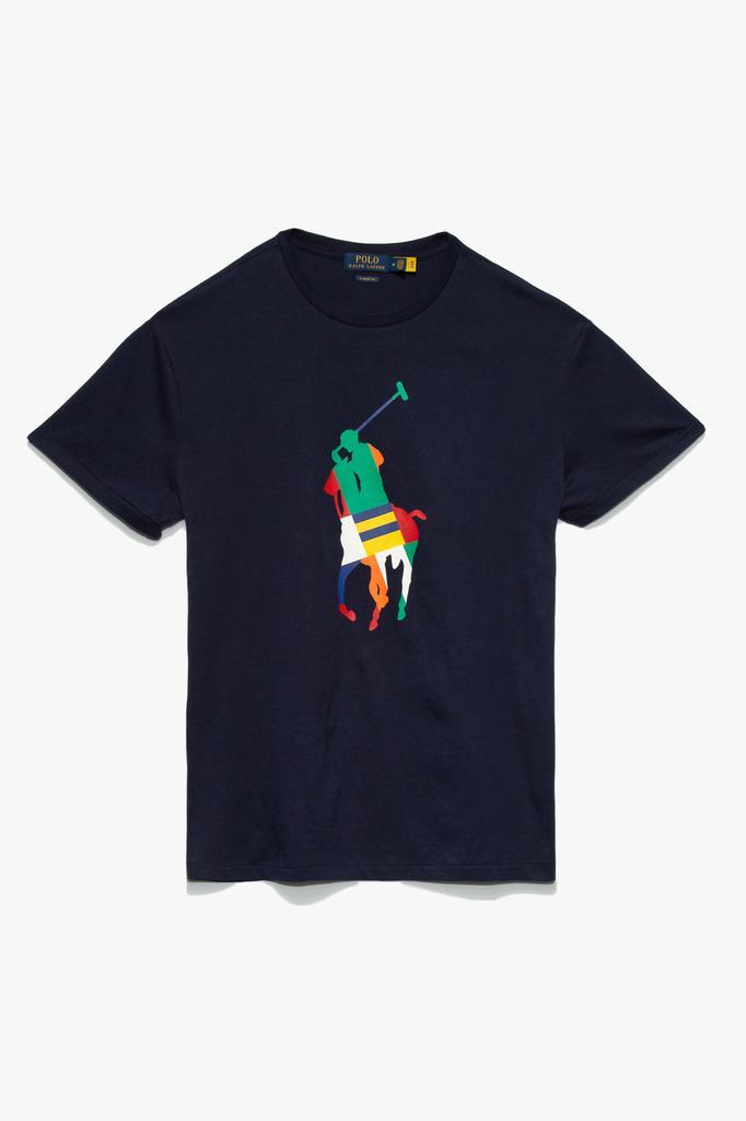商品Ralph Lauren|Polo Colorblock Horse T-Shirt,价格¥178,第1张图片