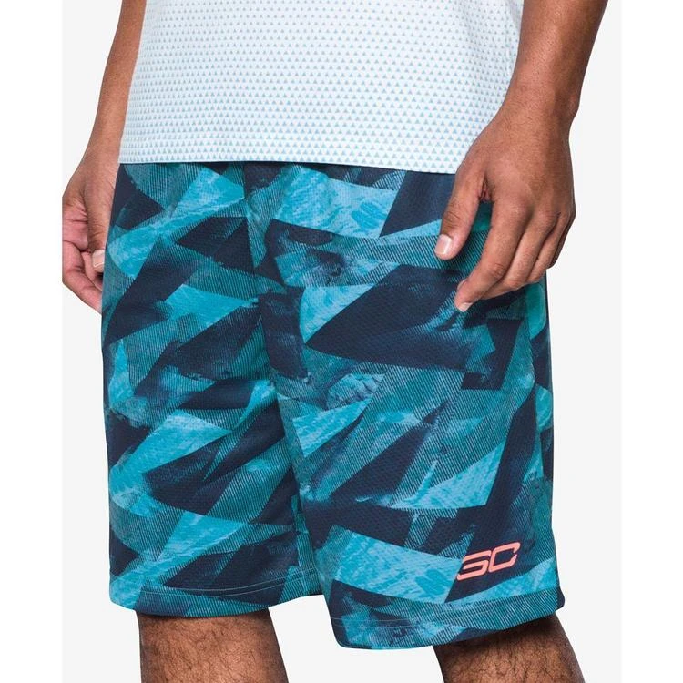 商品Under Armour|Men's 11" Printed Stephen Curry Shorts,价格¥119,第1张图片