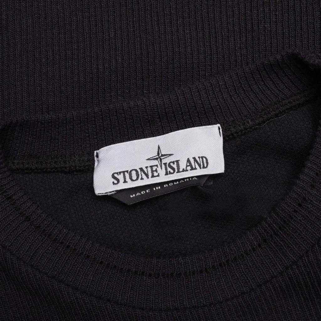 商品Stone Island|Sweatshirt - Black,价格¥3005,第3张图片详细描述
