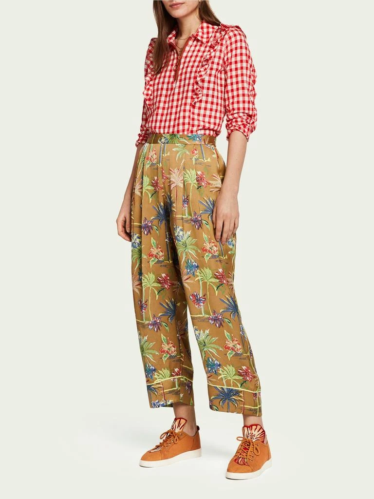 商品Scotch & Soda|Scotch & Soda Ruffled Gingham Top,价格¥1062,第2张图片详细描述