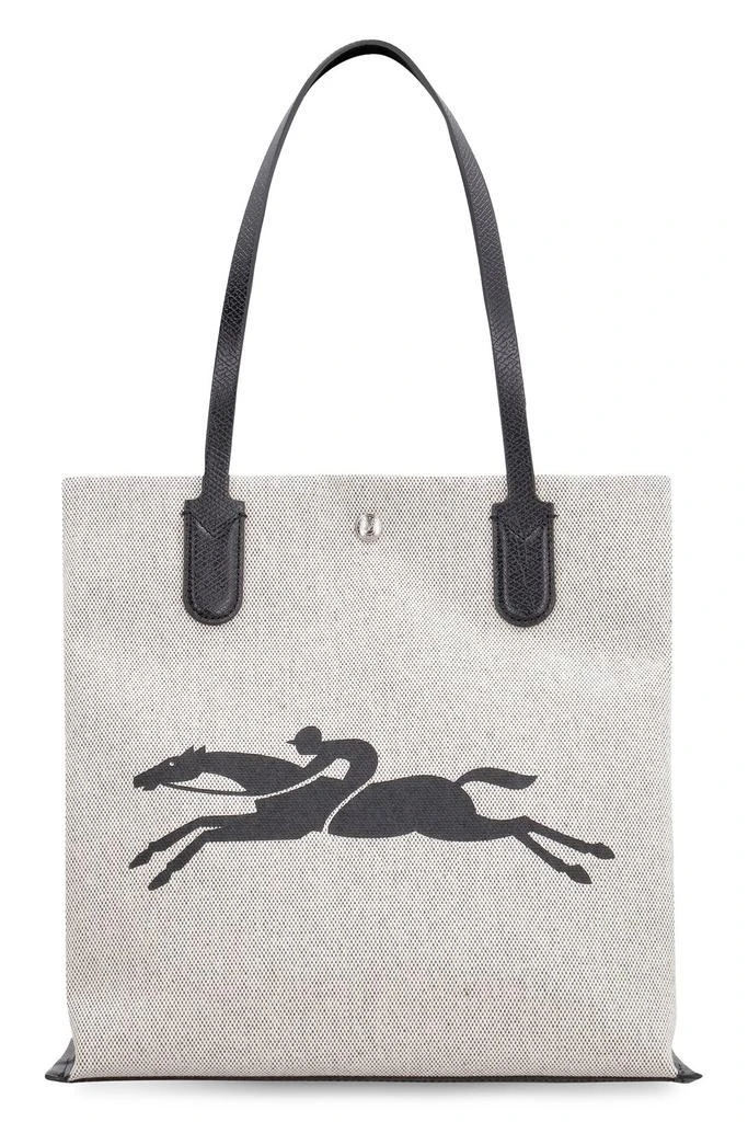 商品Longchamp|Longchamp Roseau L Logo Detailed Tote Bag,价格¥2468,第2张图片详细描述