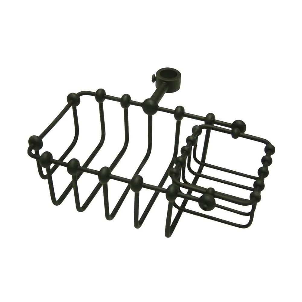 商品Kingston Brass|Vintage 7-Inch Riser Mount Soap Basket,价格¥747,第2张图片详细描述