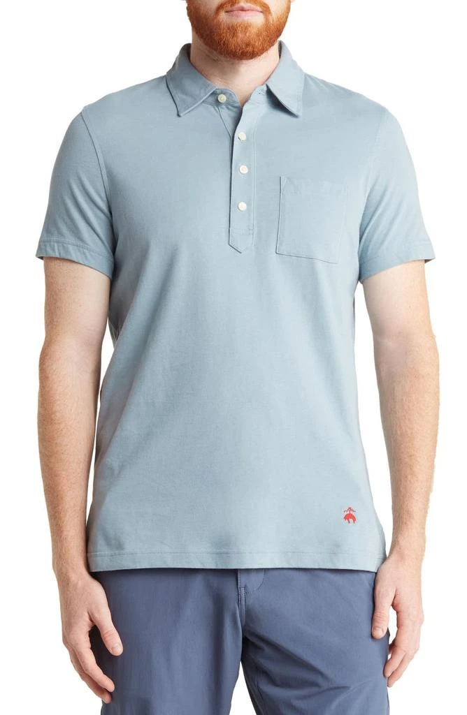 商品Brooks Brothers|Jersey Solid Pocket Polo,价格¥164,第1张图片