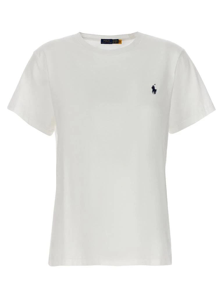 商品Ralph Lauren|Logo Embroidery T-Shirt White,价格¥724,第1张图片