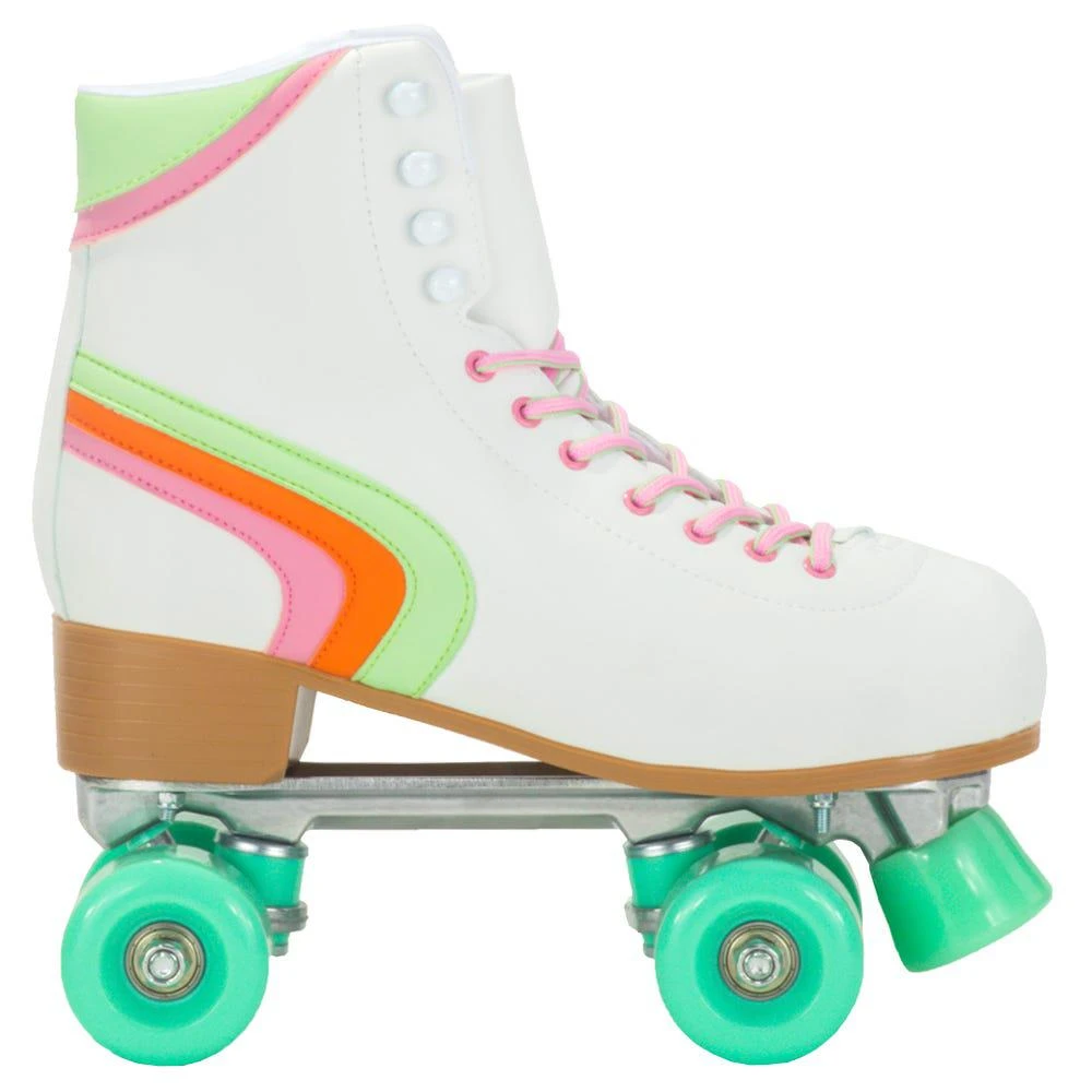 商品Cosmic Skates|White Rainbow Roller Skates,价格¥492,第1张图片