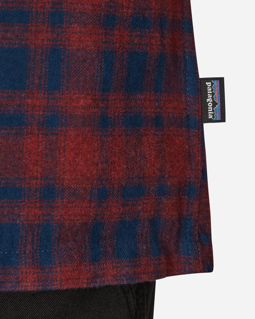 商品Patagonia|Organic Cotton Midweight Fjord Flannel Shirt Red / Blue,价格¥325,第5张图片详细描述