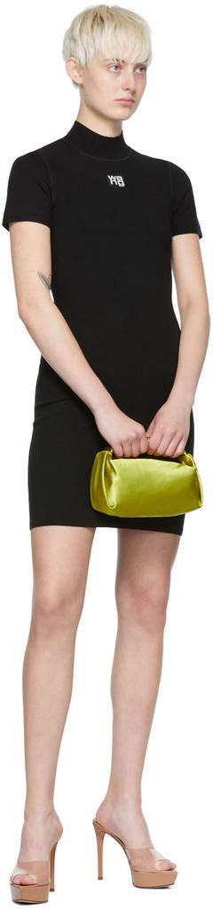 Green Mini Scrunchie Top Handle Bag商品第4张图片规格展示