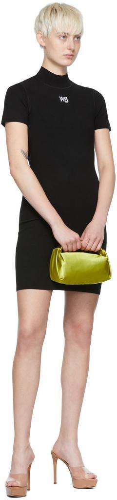 商品Alexander Wang|Green Mini Scrunchie Top Handle Bag,价格¥2604,第6张图片详细描述