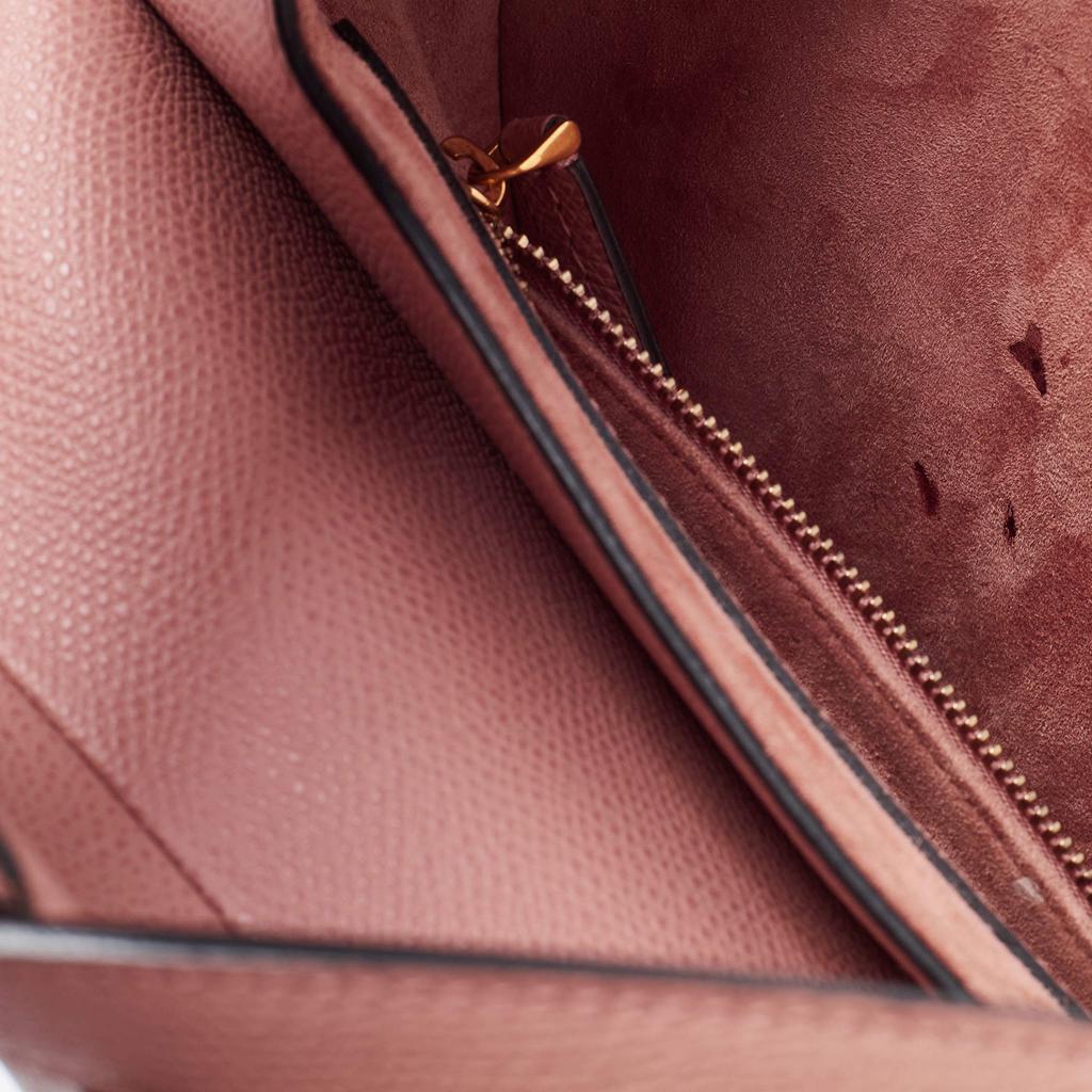 Dior Pink Leather Saddle Shoulder Bag商品第9张图片规格展示