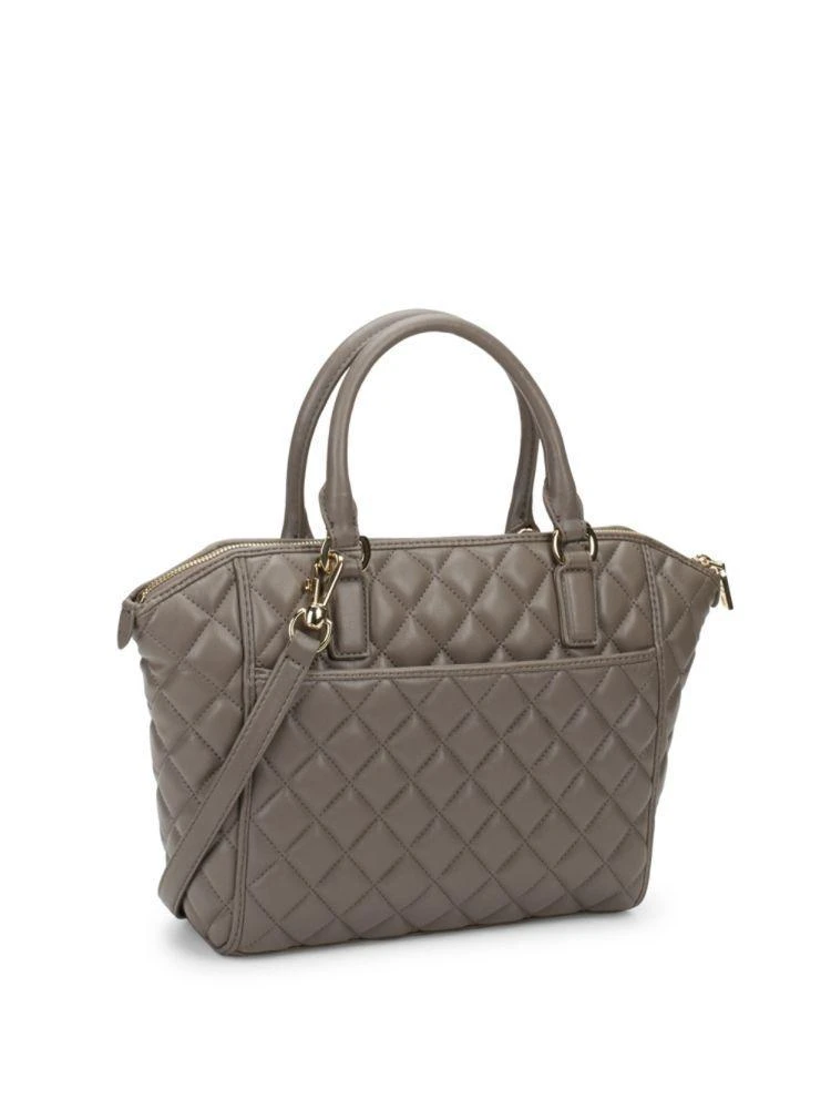 商品Moschino|Heart Faux Leather Satchel,价格¥787,第4张图片详细描述