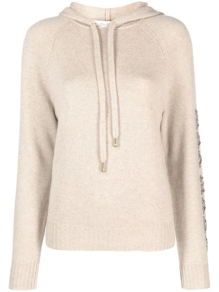 商品Max Mara|Ananas knit hoodie,价格¥1827,第1张图片