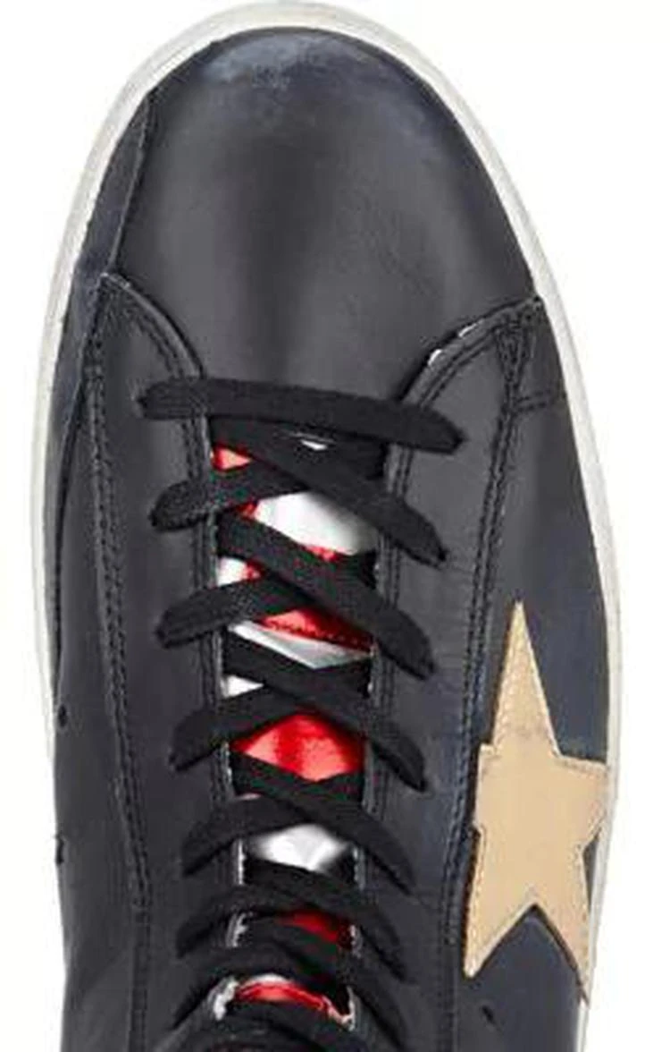 商品Golden Goose|Men's Francy Leather Sneakers,价格¥2521,第4张图片详细描述