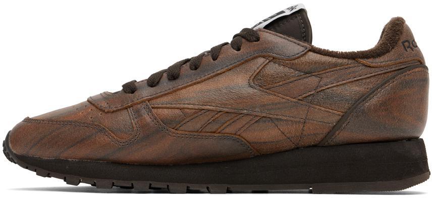 商品Reebok|Brown Eames Edition Leather Classic Sneakers,价格¥895,第5张图片详细描述