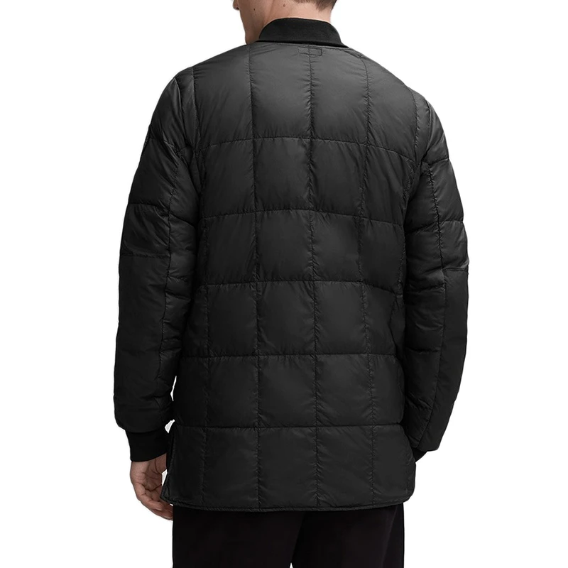 【现货】加拿大鹅 Harbord系列 男士黑色短款羽绒夹克 商品