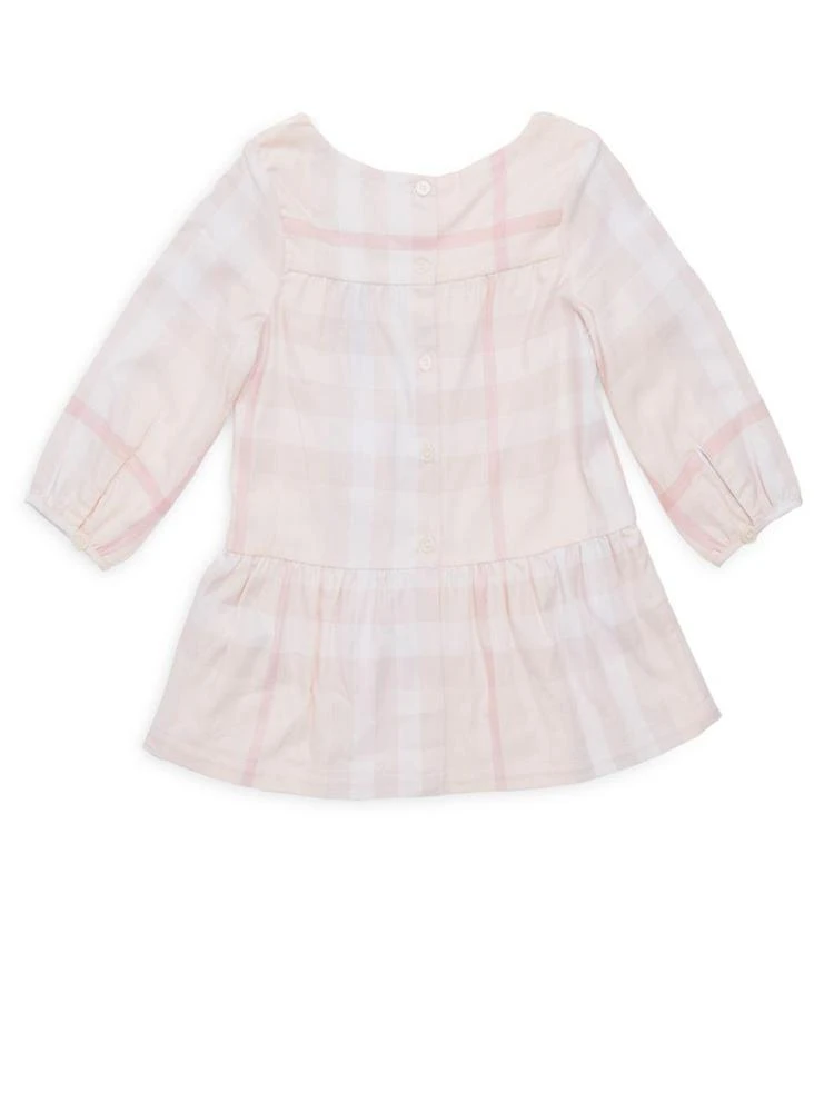商品Burberry|Baby's Two-Piece Kloey Cotton Dress and Bloomers Set,价格¥817,第2张图片详细描述