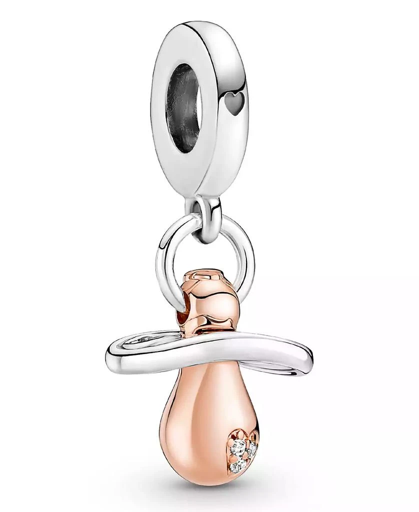 商品PANDORA|Cubic Zirconia Baby Pacifier Dangle Charm,价格¥419,第1张图片