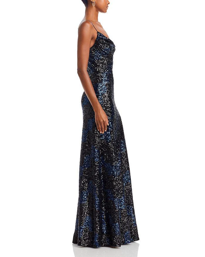 商品HALSTON|Syrena Sequined Gown,价格¥1777,第5张图片详细描述