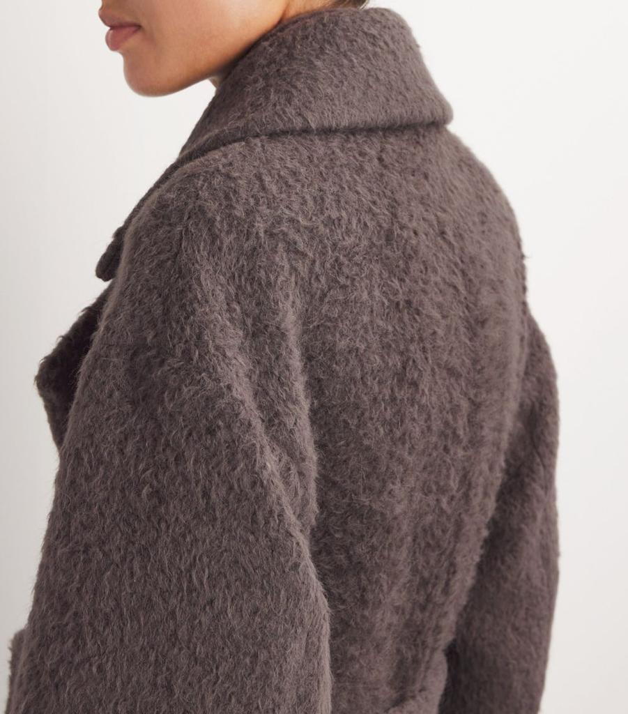 Joseph Alpaca-Virgin Wool Blanket Chalon Coat - Coats - BeyondStyle
