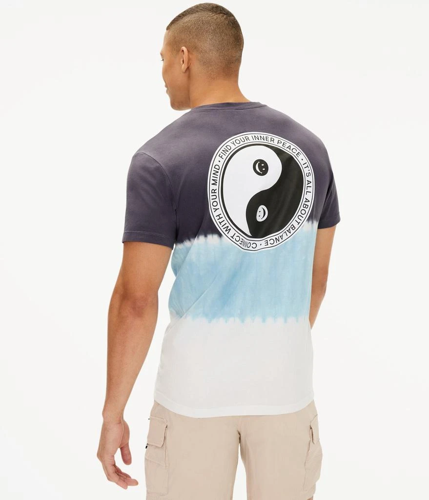 商品Aeropostale|Aeropostale Men's Yin Yang Dip-Dye Graphic Tee,价格¥65,第1张图片