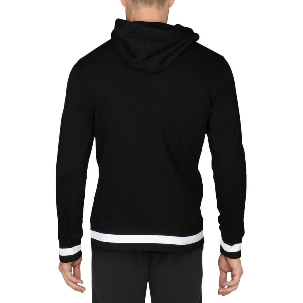 商品K-Swiss|K-Swiss World Tour Men's Fleece Lined Striped Activewear Drawstring Hoodie,价格¥93,第4张图片详细描述