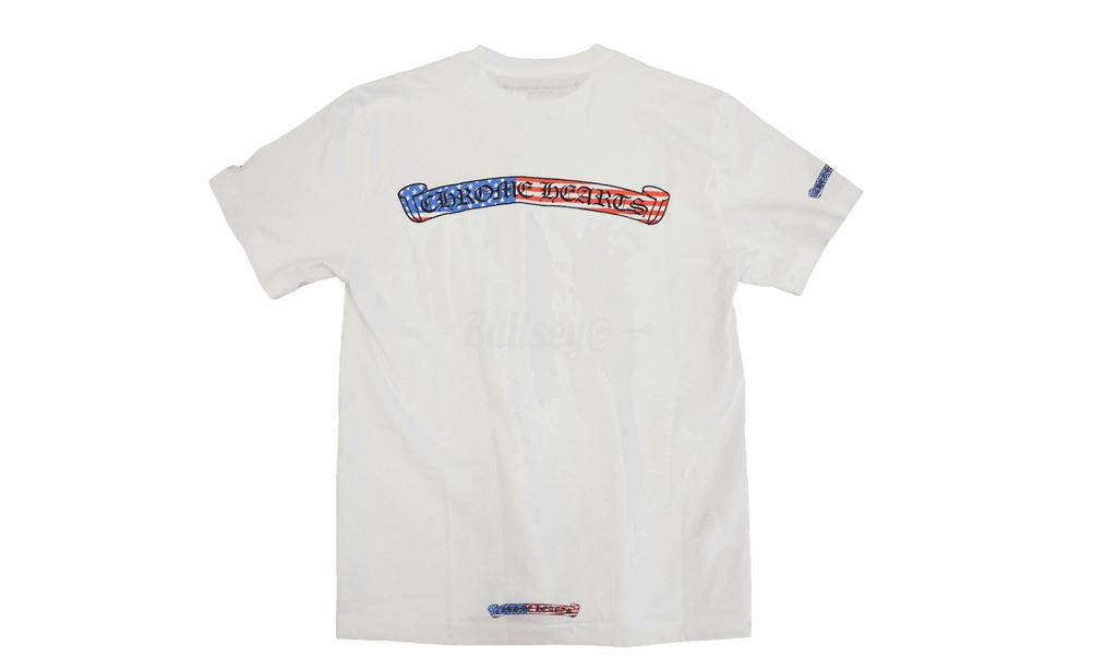 Chrome Hearts Matty Boy America White T-Shirt商品第2张图片规格展示