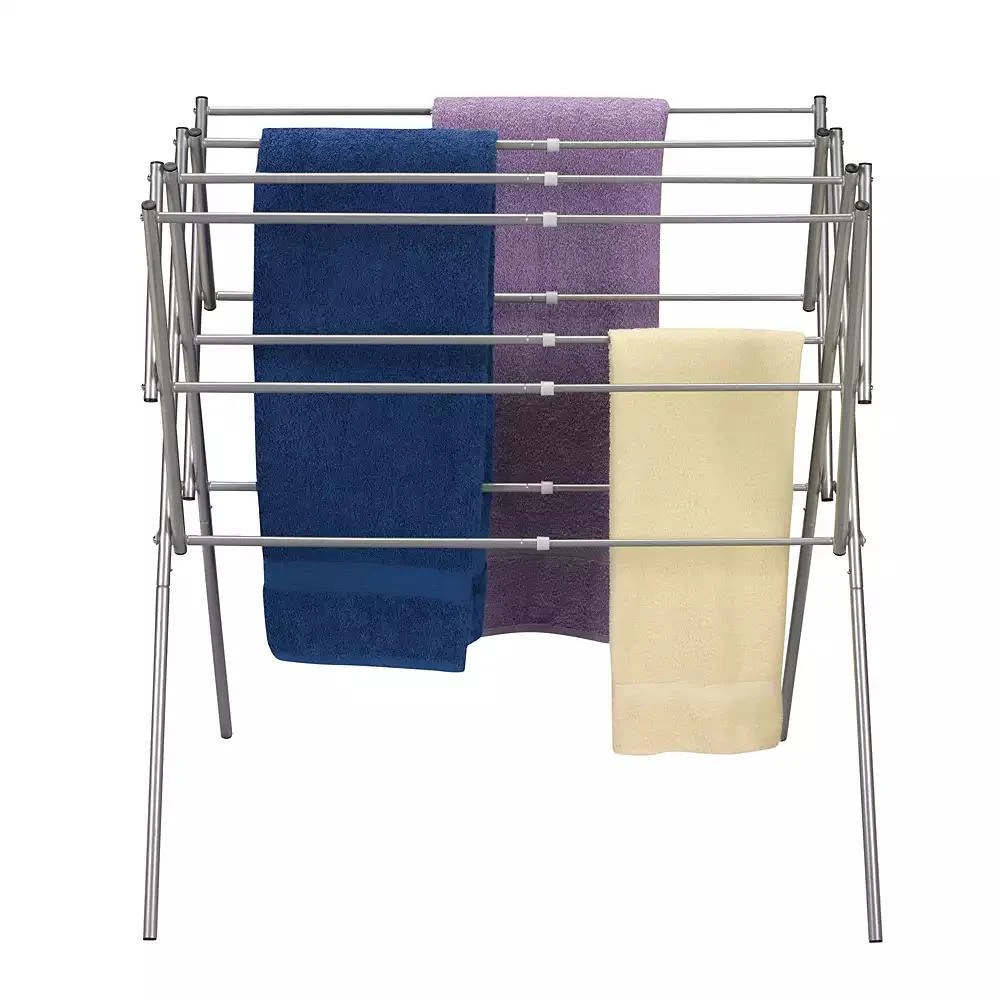 商品Household Essentials|Expandable Clothes Drying Rack,价格¥681,第1张图片