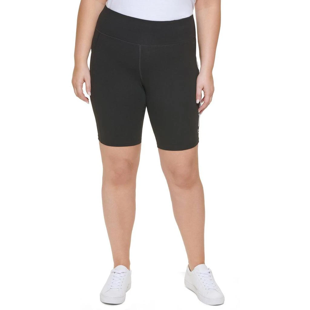 商品Calvin Klein|Calvin Klein Performance Womens Plus Fitness Workout Bike Short,价格¥31,第1张图片