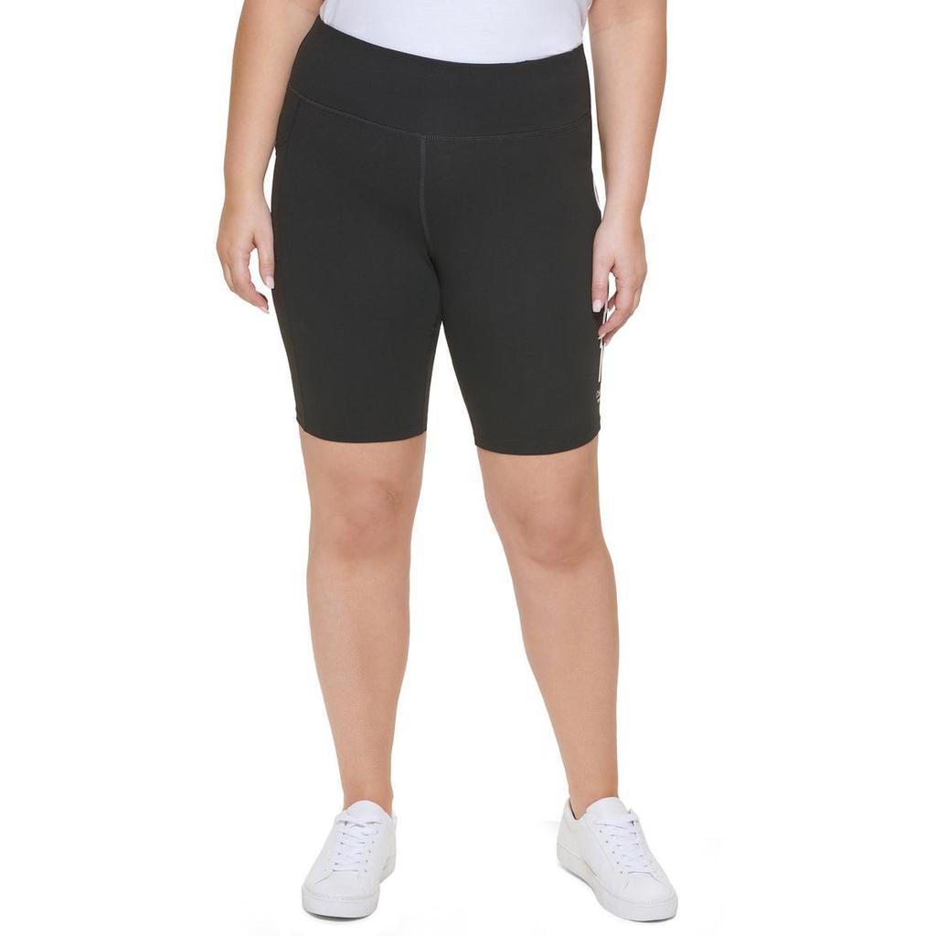 商品Calvin Klein|Calvin Klein Performance Womens Plus Fitness Workout Bike Short,价格¥185,第1张图片