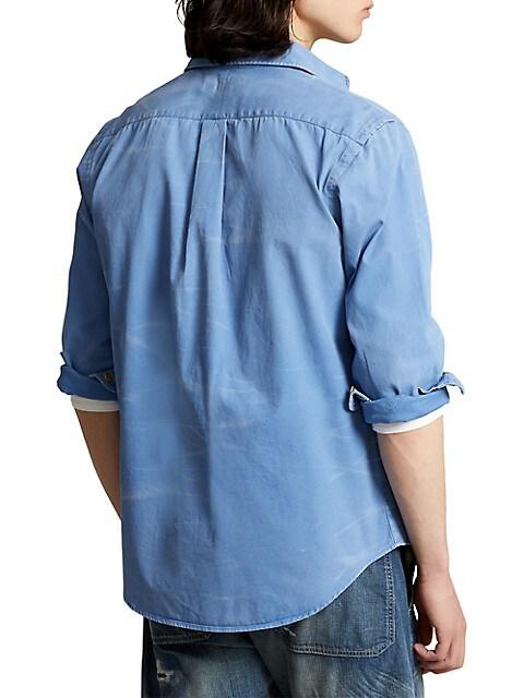 Chino Long-Sleeve Sport Shirt商品第5张图片规格展示
