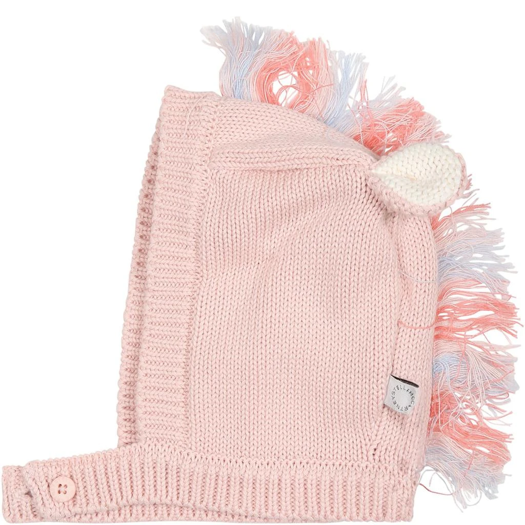 商品Stella McCartney|Pink Hat For Baby Girl,价格¥854,第2张图片详细描述