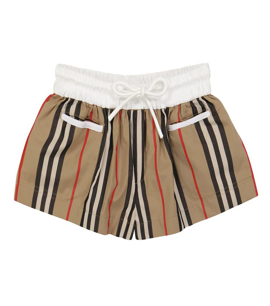 Baby Icon Stripe棉质短裤商品第1张图片规格展示