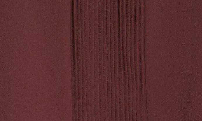 商品CeCe|Pintucked Smocked Cuff Chiffon Top,价格¥162,第5张图片详细描述