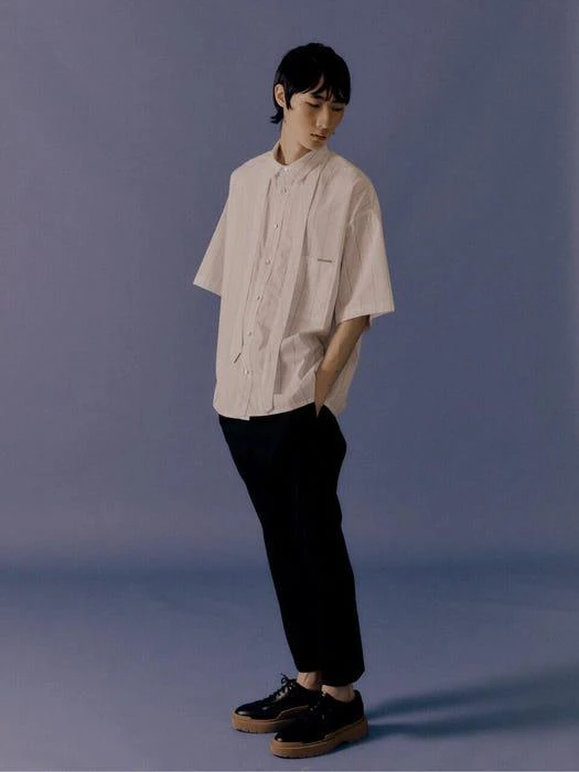 商品HYIIⁿ|Twill Pants Black,价格¥1216,第2张图片详细描述