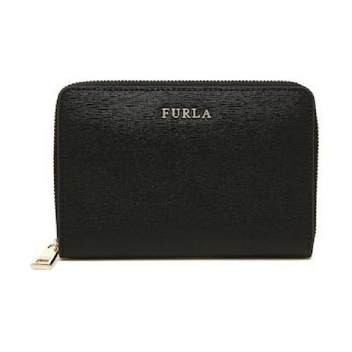 商品Furla|Furla芙拉Babylon中号环形拉链钱包(女款)-Onyx,价格¥911,第1张图片