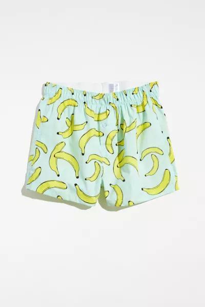 商品Urban Outfitters|Banana Woven Boxer Short,价格¥142,第1张图片