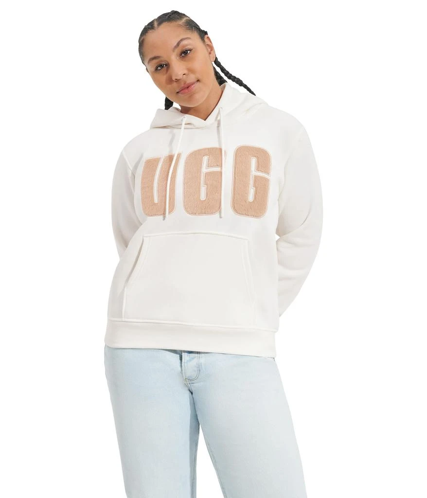 商品UGG|Rey Uggfluff Logo Hoodie,价格¥741,第1张图片