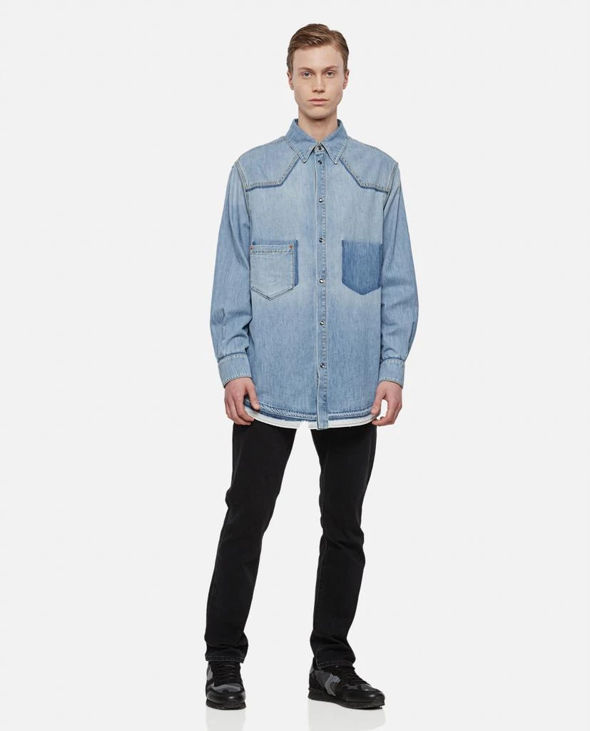商品Valentino|STONE WASHED DENIM SHIRT,价格¥9440,第2张图片详细描述