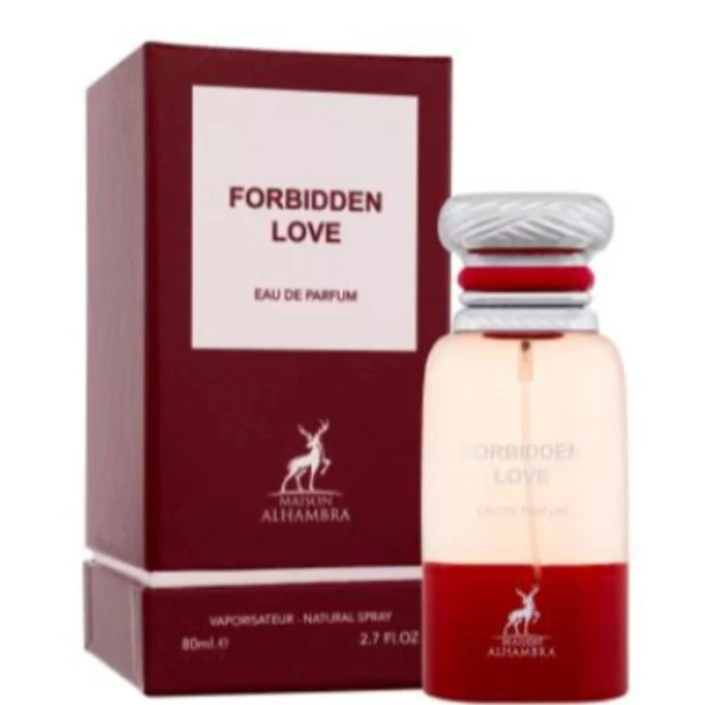 商品Lattafa|Maison Alhambra Forbidden Love Eau De Parfum (Formerly Lovely Cherie) 2.7 Oz,价格¥289,第1张图片
