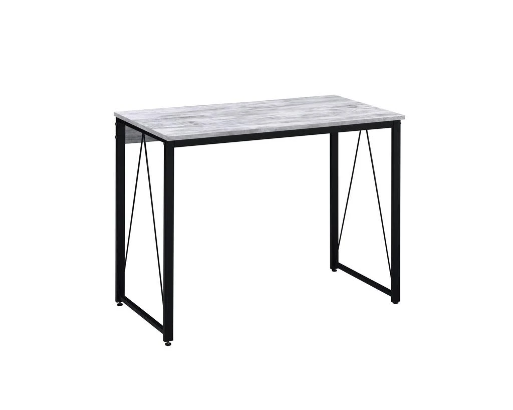 商品Hivvago|35" Antiqued White and Black Writing Desk,价格¥1267,第1张图片
